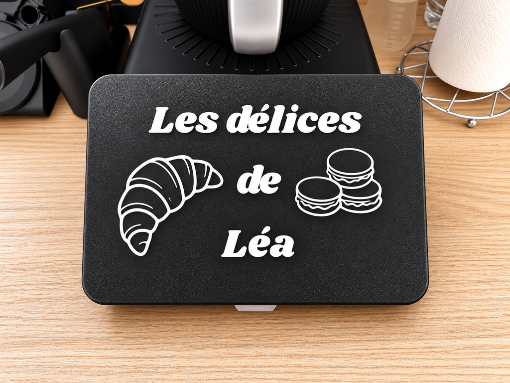 Protège écran TM7 - Les délices de (prénom personnalisé)