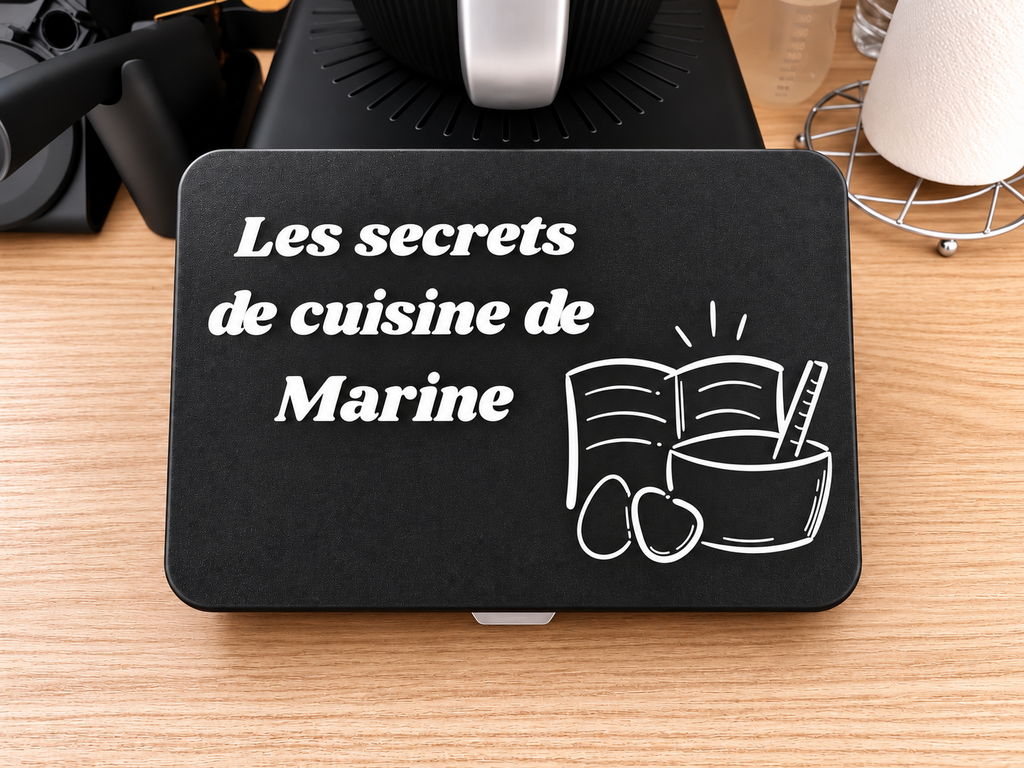 Protège écran TM7 - Les secrets de cuisine de (prénom)