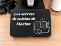 Protège écran TM7 - Les secrets de cuisine de (prénom)