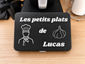 Protège écran TM7 - Les petits plats de (prénom personnalisé)