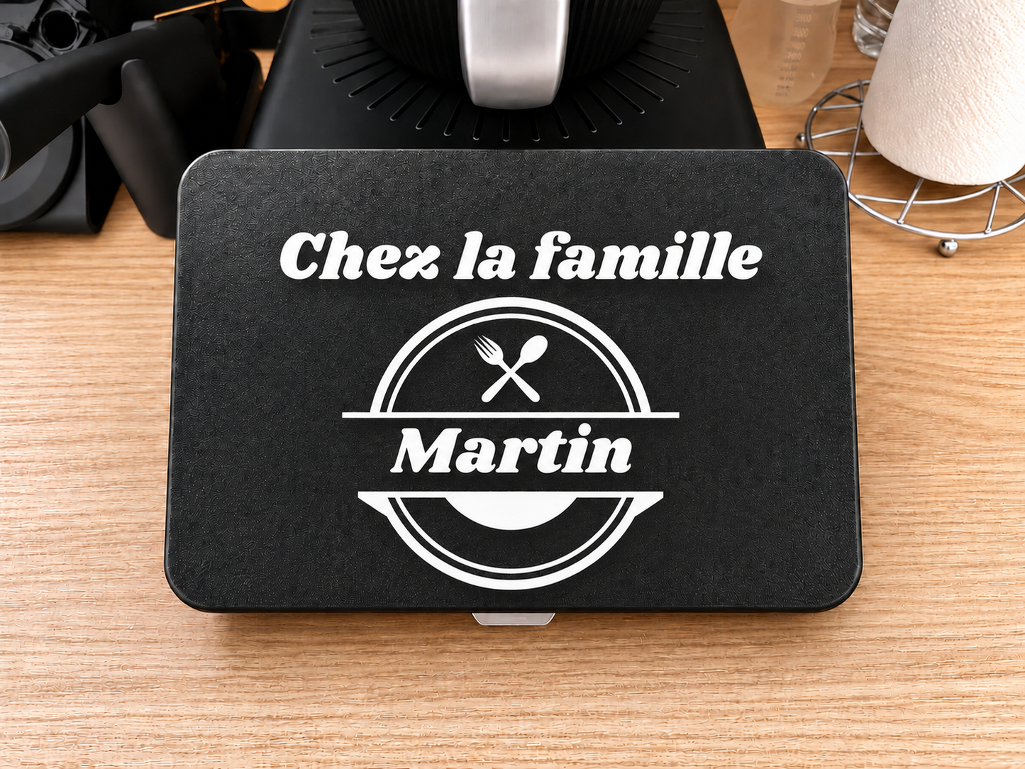 Protège écran TM7 - Chez la famille (nom personnalisé)