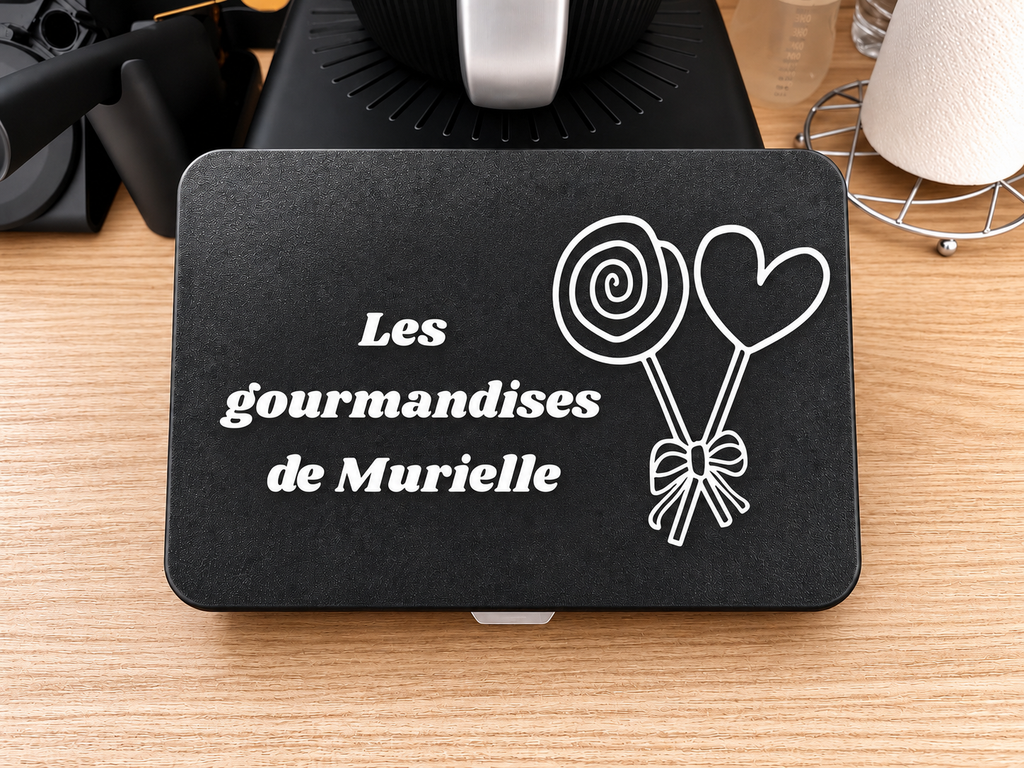 Protège écran TM7 - Les gourmandises de (prénom)