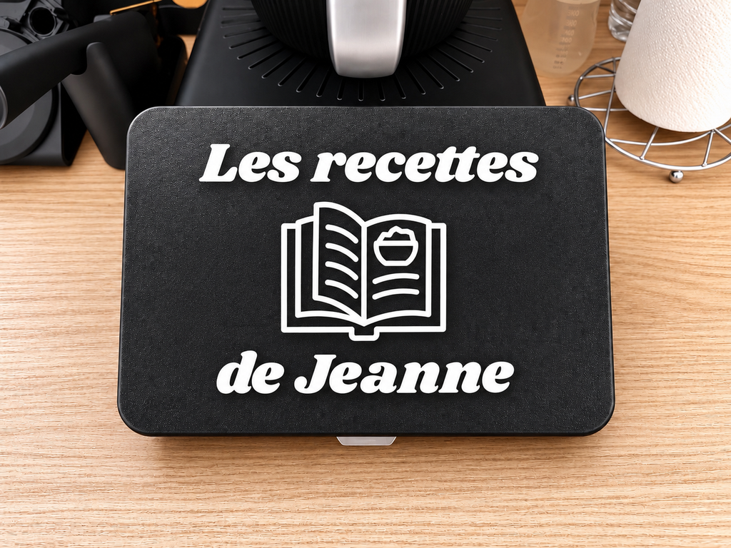 Protège écran TM7 - Les recettes de (prénom personnalisé)