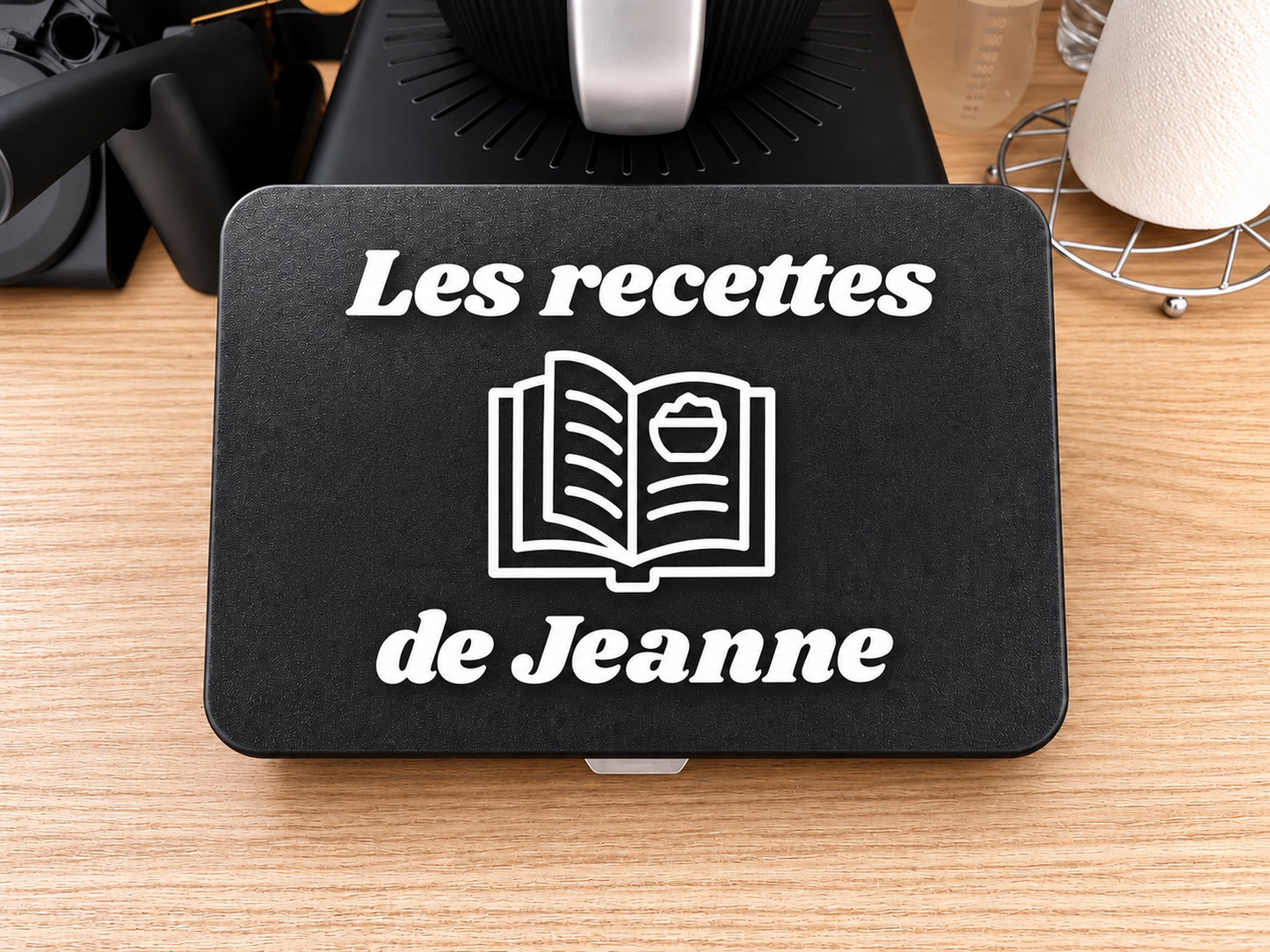 Protège écran TM7 - Les recettes de (prénom personnalisé)